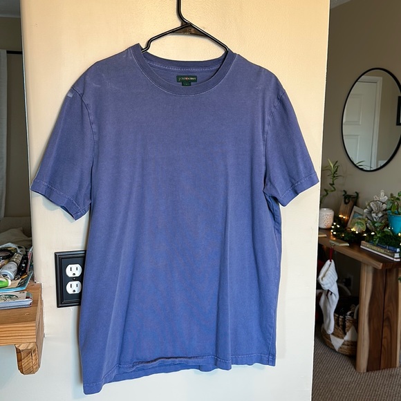 J Crew Always Tee Blueberry - Picture 1 of 4